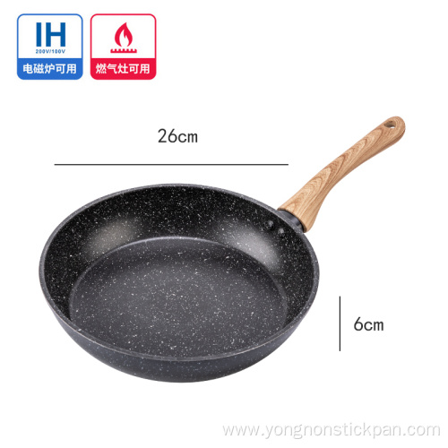 Aluminium non Stick deep frying pan wok pan